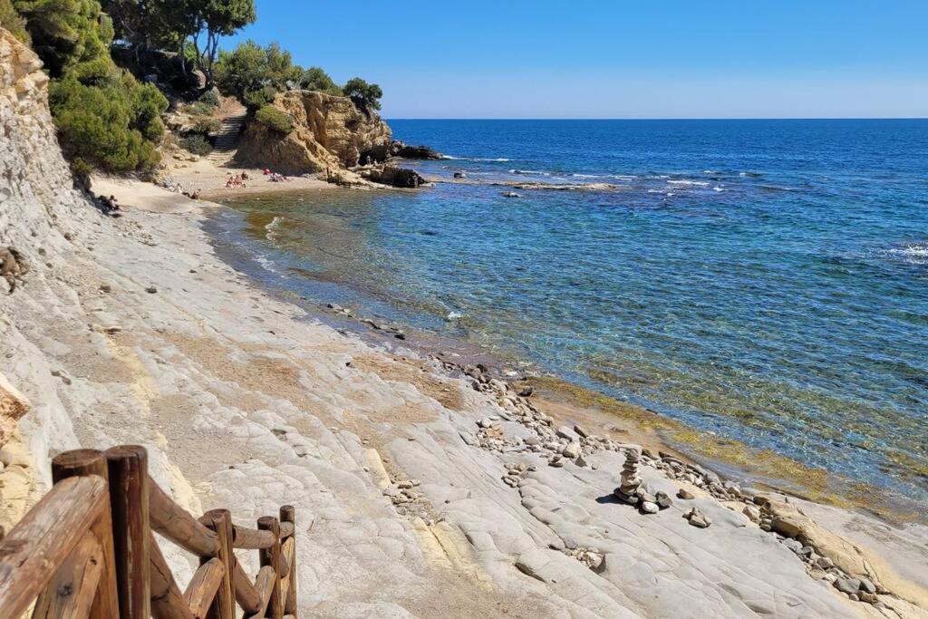 Casa Caledonia - Appartement Dans Villa Avec Jardin Arbore Et Piscine A 500 M De La Mer Benissa Exterior foto