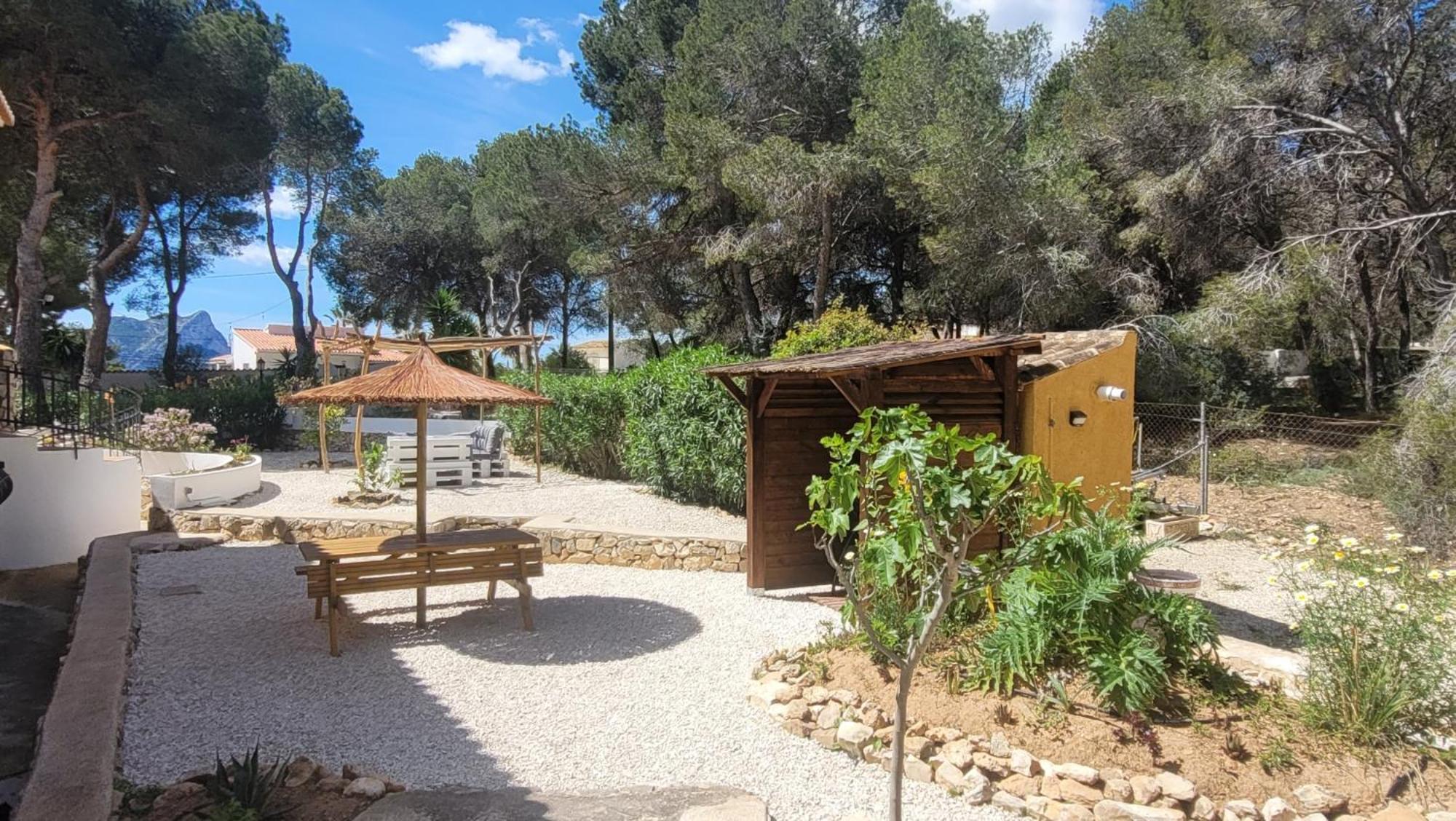Casa Caledonia - Appartement Dans Villa Avec Jardin Arbore Et Piscine A 500 M De La Mer Benissa Exterior foto